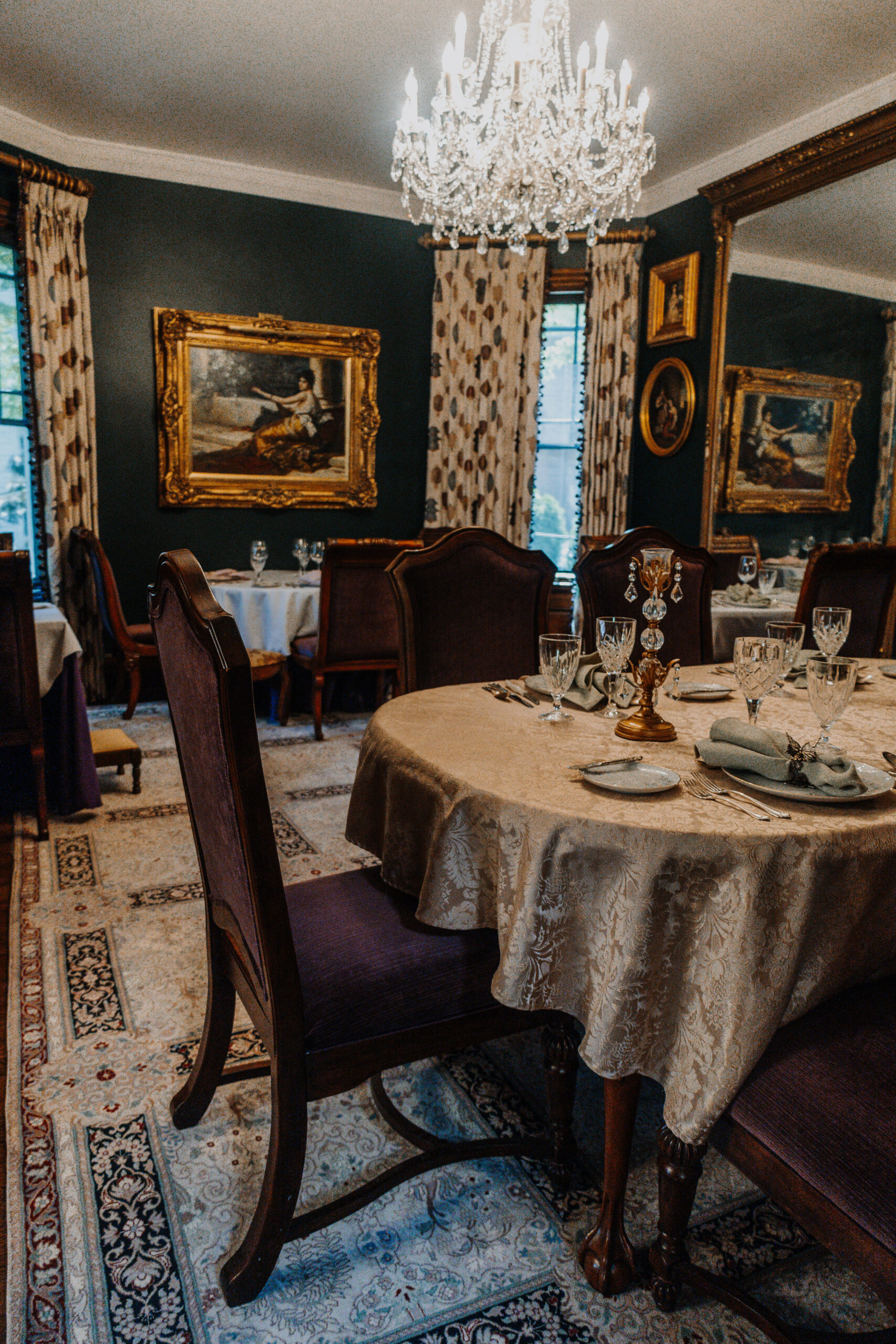 Private Events A Private dining setting at McNinch House Restaurant
